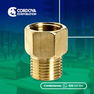 Adaptador de bronce