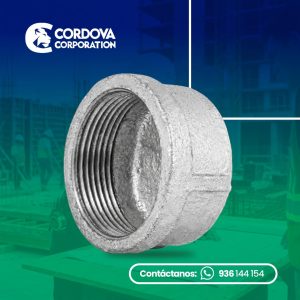 Tapon hembra fierro galvanizado