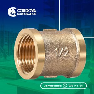 Union simple de bronce
