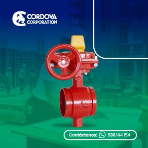 Valvula mariposa ranurada HD UL FM